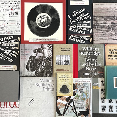ARCHIVE: A Collection of William Kentridge Books, Including Rare Books