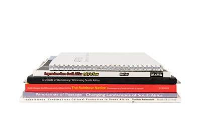 Lot 31 - Six books on contemporary South African art