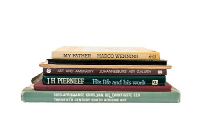 Lot 100 - 8 books on historic South African art