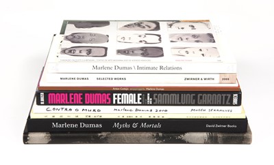Lot 39 - Collection of  Marlene Dumas books and catalogues