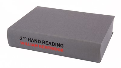 Lot 17 - 2nd Hand Reading (2014) by William Kentridge special edition book with drawing