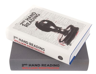Lot 17 - 2nd Hand Reading (2014) by William Kentridge special edition book with drawing
