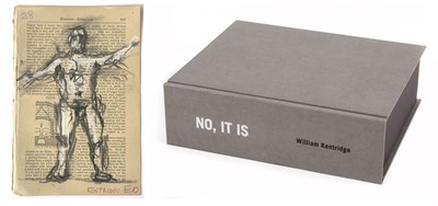 Lot 14 - No It Is (2012) by William Kentridge, special edition book with drawing