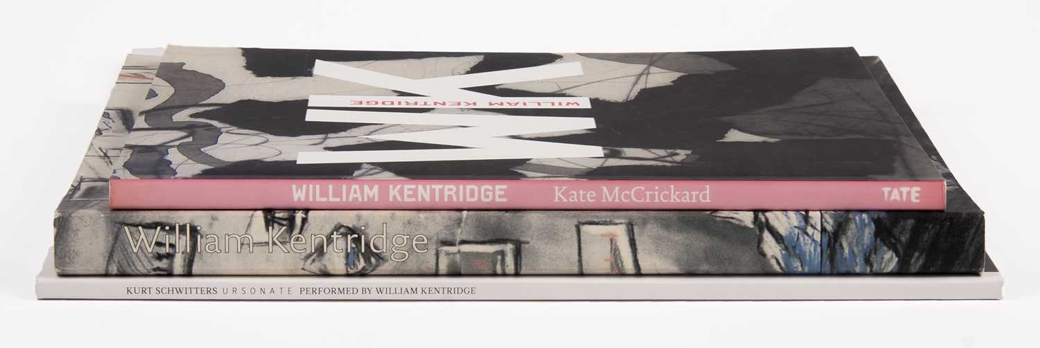 Lot 22 - Two William Kentridge accompanied by an Ursonate vinyl produced by William Kentridge