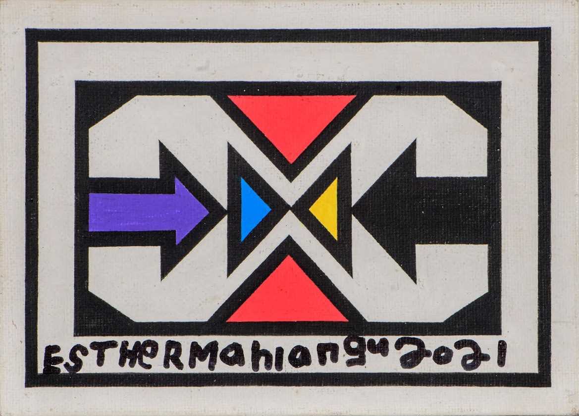 Lot 45 - Esther Mahlangu (South Africa 1935-)