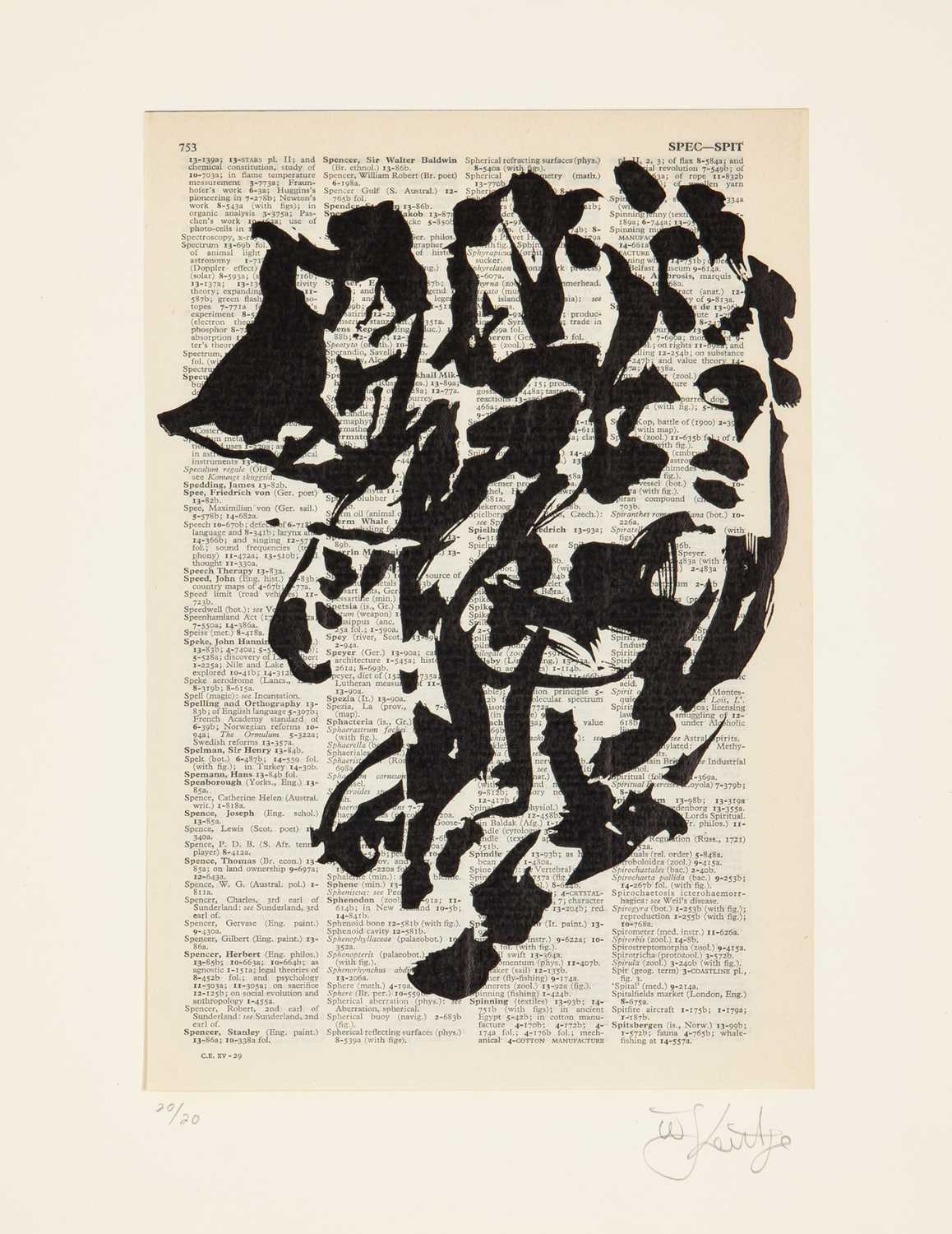 Lot 13 - William Kentridge (South Africa 1955-)