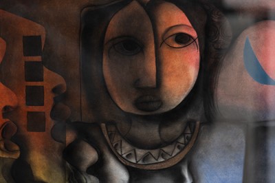 Lot 21 - Winston  Saoli (South Africa 1950-1995)