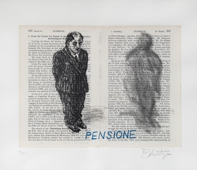 Lot 24 - William Kentridge (South Africa 1955-)