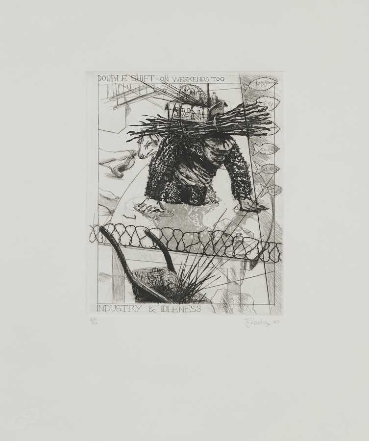 Lot 60 - William Kentridge (South Africa 1955-)