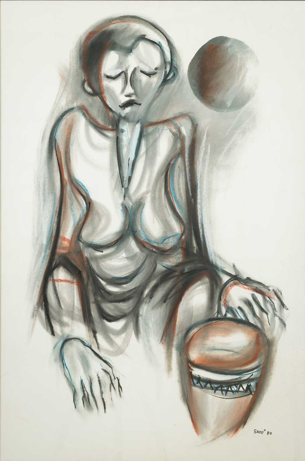 Lot 26 - Winston  Saoli (South Africa 1950-1995)