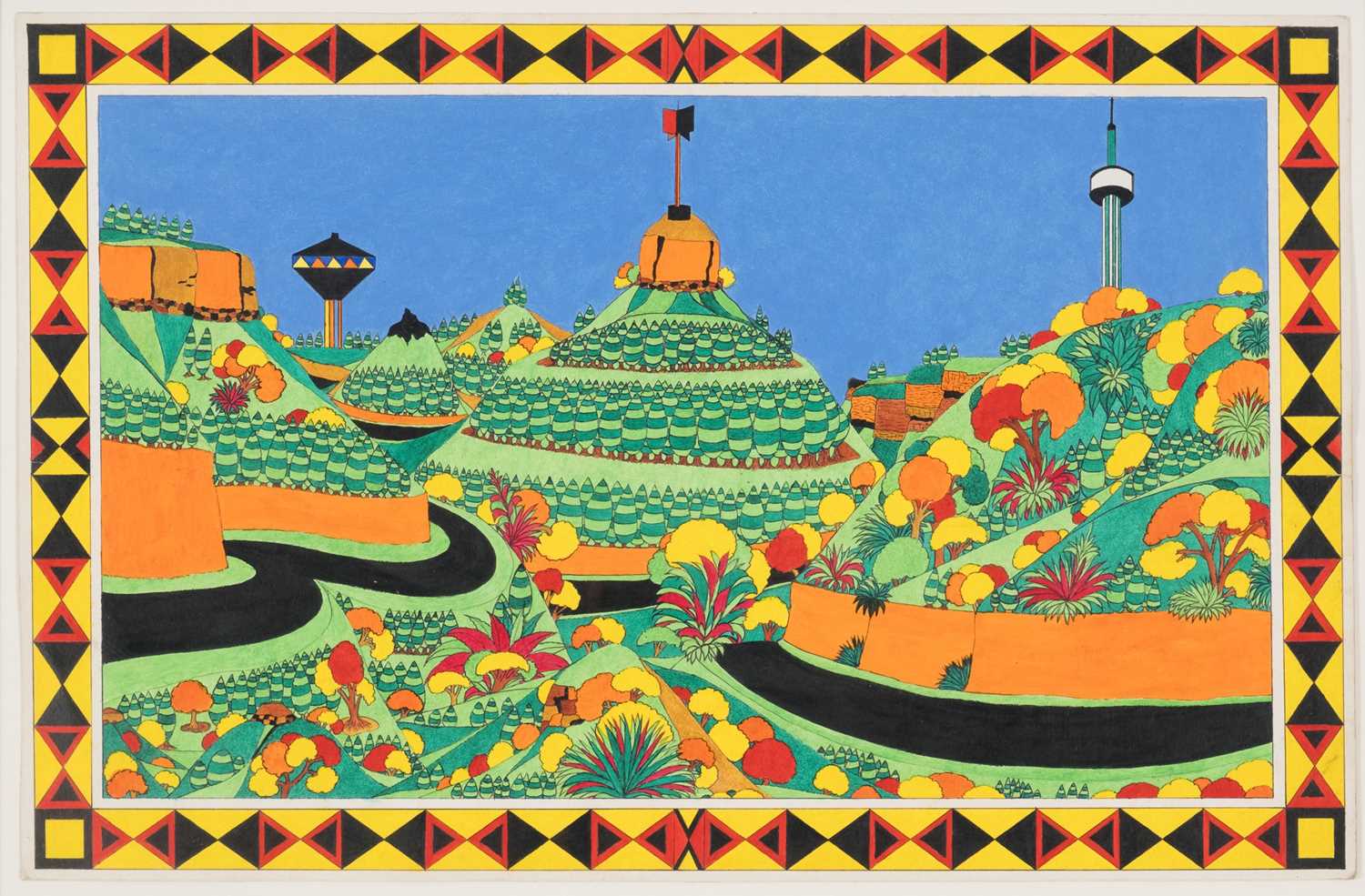 Lot 8 - Derrick Nxumalo (South Africa 1962-)