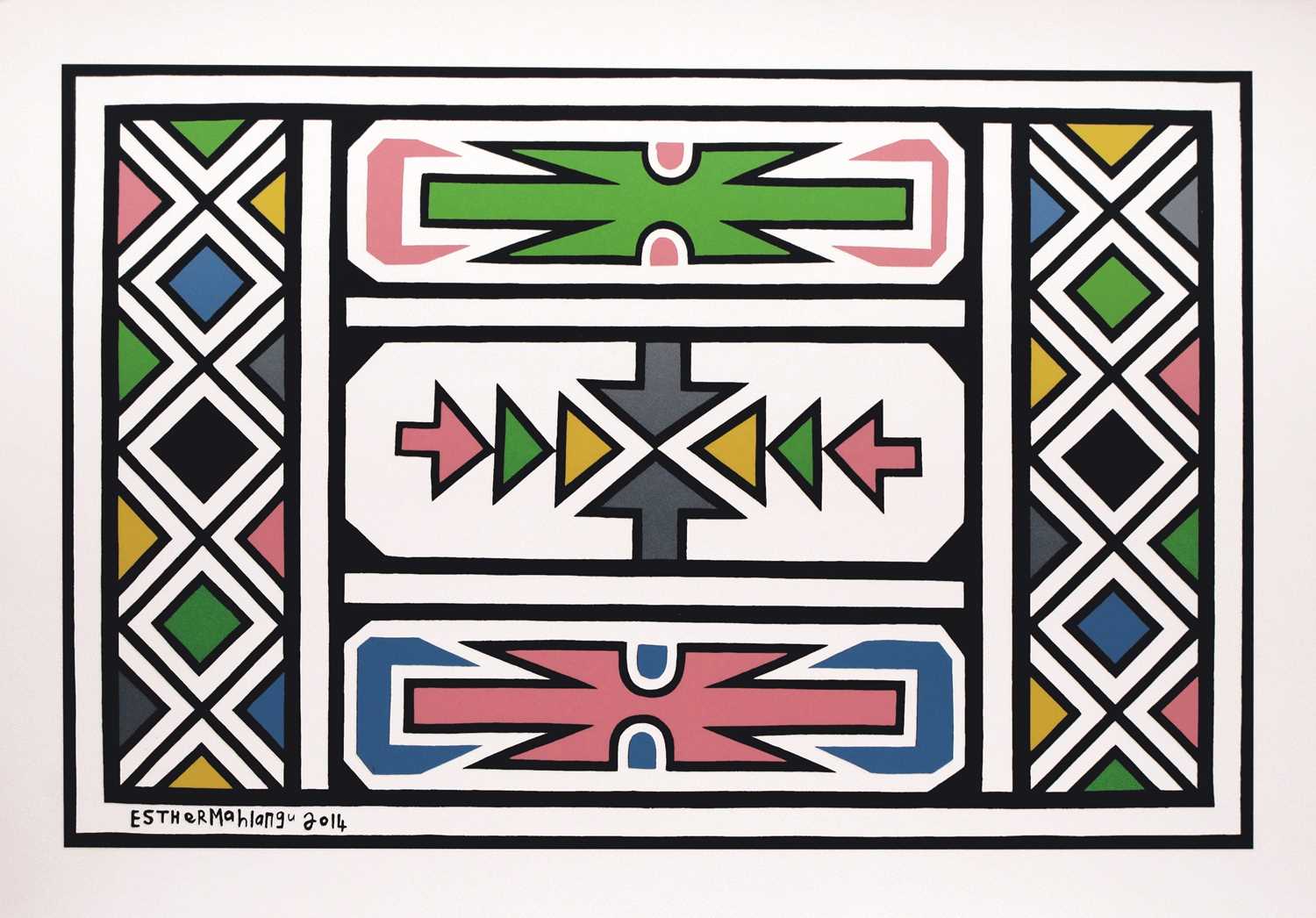 Lot 120 - Esther Mahlangu (South Africa 1935-)