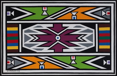 Lot 6 - Esther Mahlangu (South Africa 1935-)