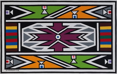 Lot 6 - Esther Mahlangu (South Africa 1935-)