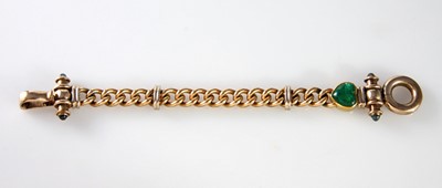 Lot 12 - 9ct yellow gold curb link bracelet