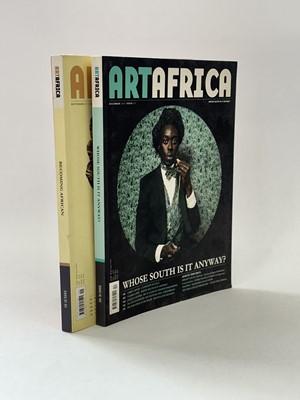 Lot 210 - A set of 2 Art Africa magazines