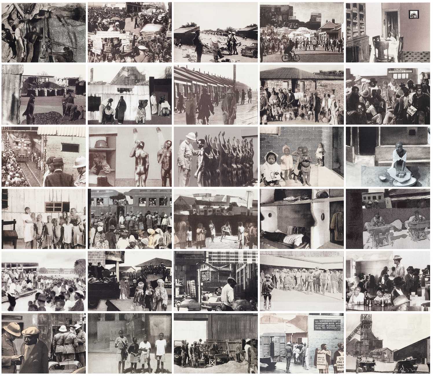 Click for high resolution Lot 32 - Sam Nhlengethwa (South Africa 1955-)