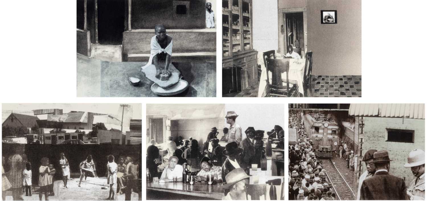 Lot 12 - Sam Nhlengethwa (South Africa 1955-)