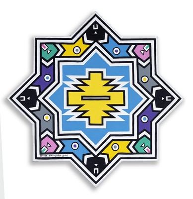 Lot 3 - Esther Mahlangu (South Africa 1935-)