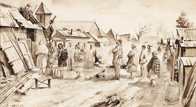 Lot 73 - Durant Sihlali (South Africa 1935-2004)