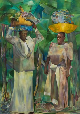Lot 61 - Joseph Ntensibe (Uganda 1953-)