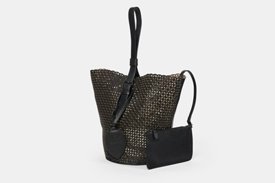 Lot 9 - Alaïa Laser-cut Black Medium Tote