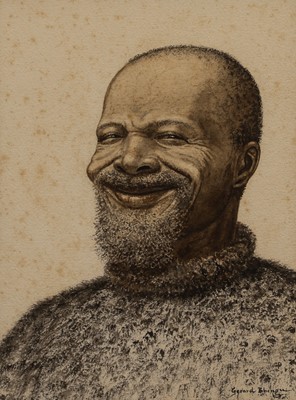 Lot 45 - Gerard Bhengu (South Africa 1910-1990)