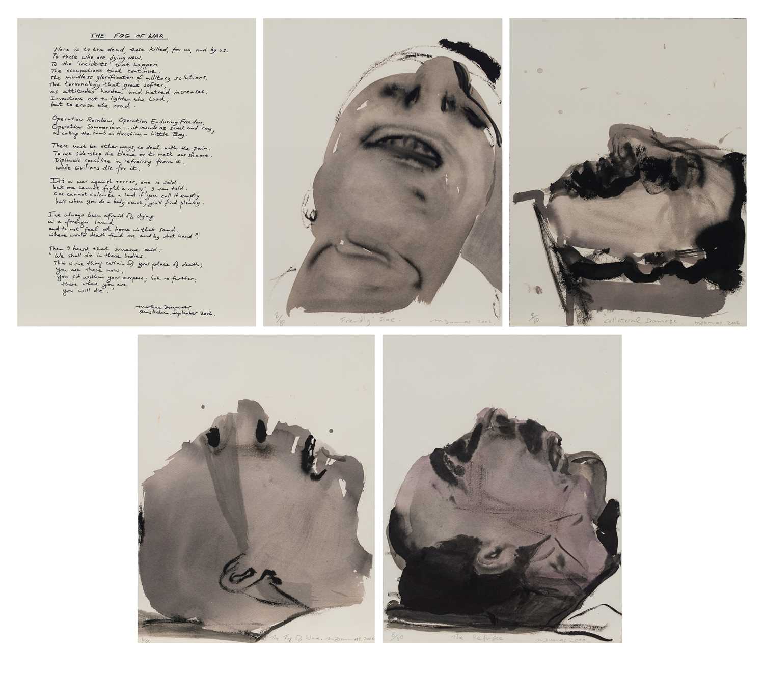 Lot 5 - Marlene Dumas (South Africa 1953-)