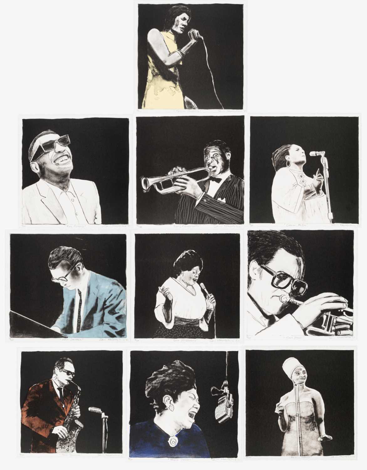 Lot 23 - Sam Nhlengethwa (South Africa 1955-)