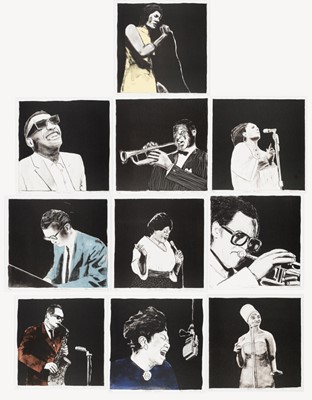 Lot 23 - Sam Nhlengethwa (South Africa 1955-)