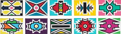 Lot 6 - Esther Mahlangu (South Africa 1935-)