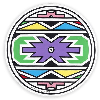 Lot 5 - Esther Mahlangu (South Africa 1935-)