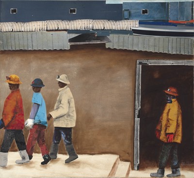 Lot 66 - Sam Nhlengethwa (South Africa 1955-)
