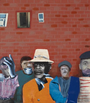 Lot 71 - Sam Nhlengethwa (South Africa 1955-)