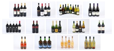 Lot 145 - An assortment of 48 bottles of wine