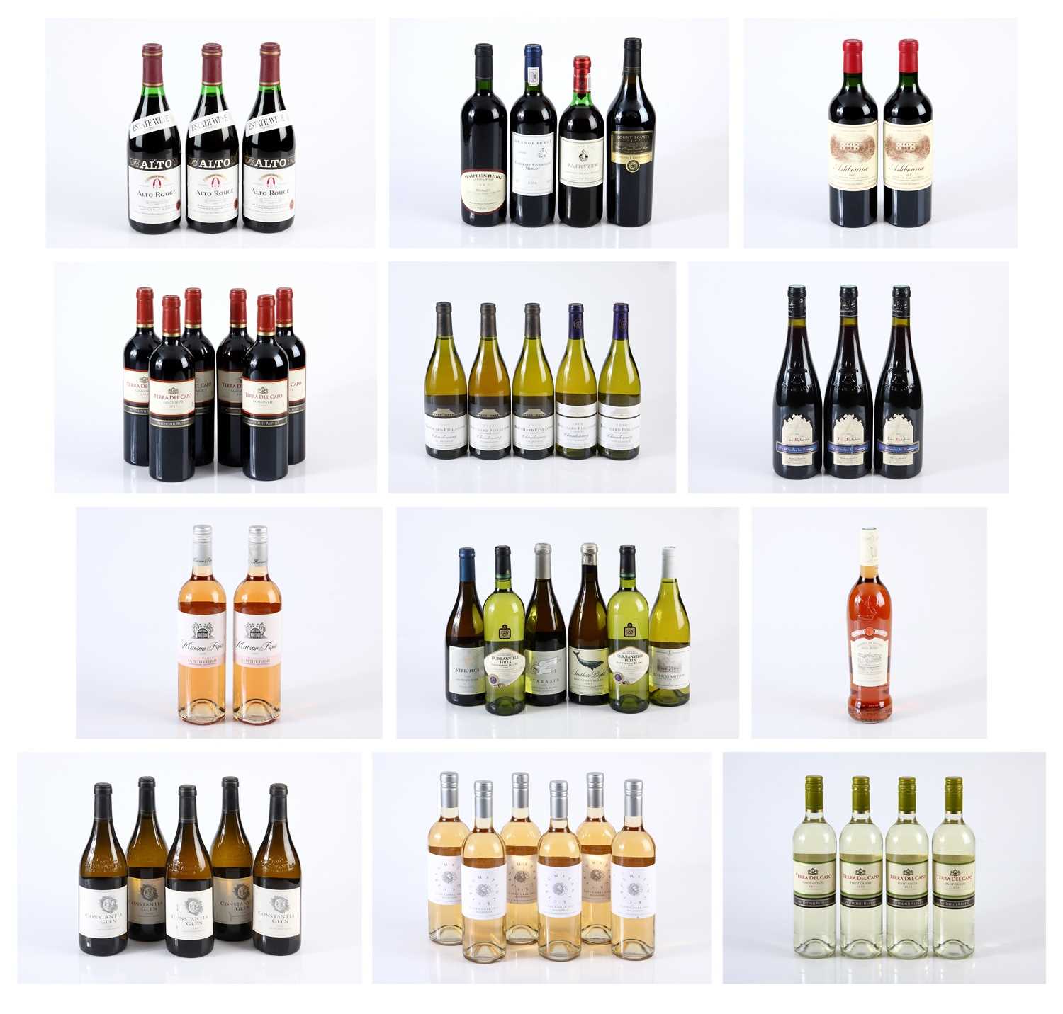 Lot 147 - An assortment of 51 bottles of wine