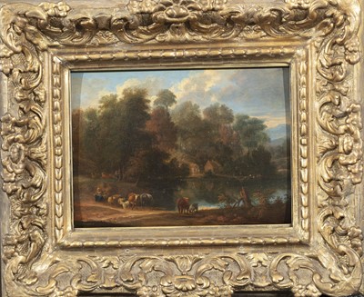 Lot 88 - Attributed to Adriaen Fransz Boudewyns (Belgium 1644-1719)
