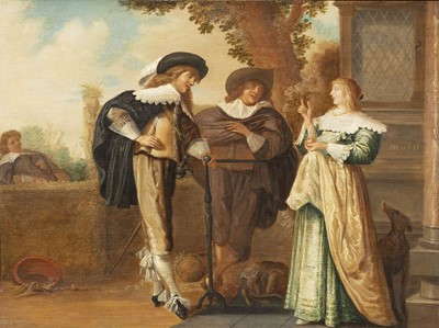 Lot 97 - Dirck Hals (1591-1656)