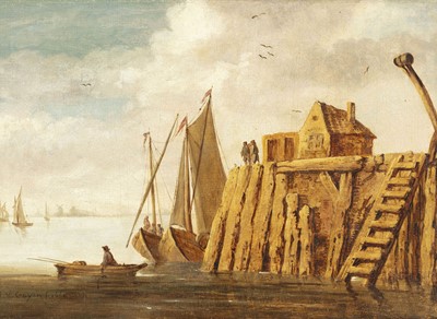 Lot 95 - Style of Jan van Goyen (Netherlands 1596-1656)
