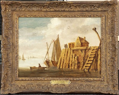 Lot 95 - Style of Jan van Goyen (Netherlands 1596-1656)