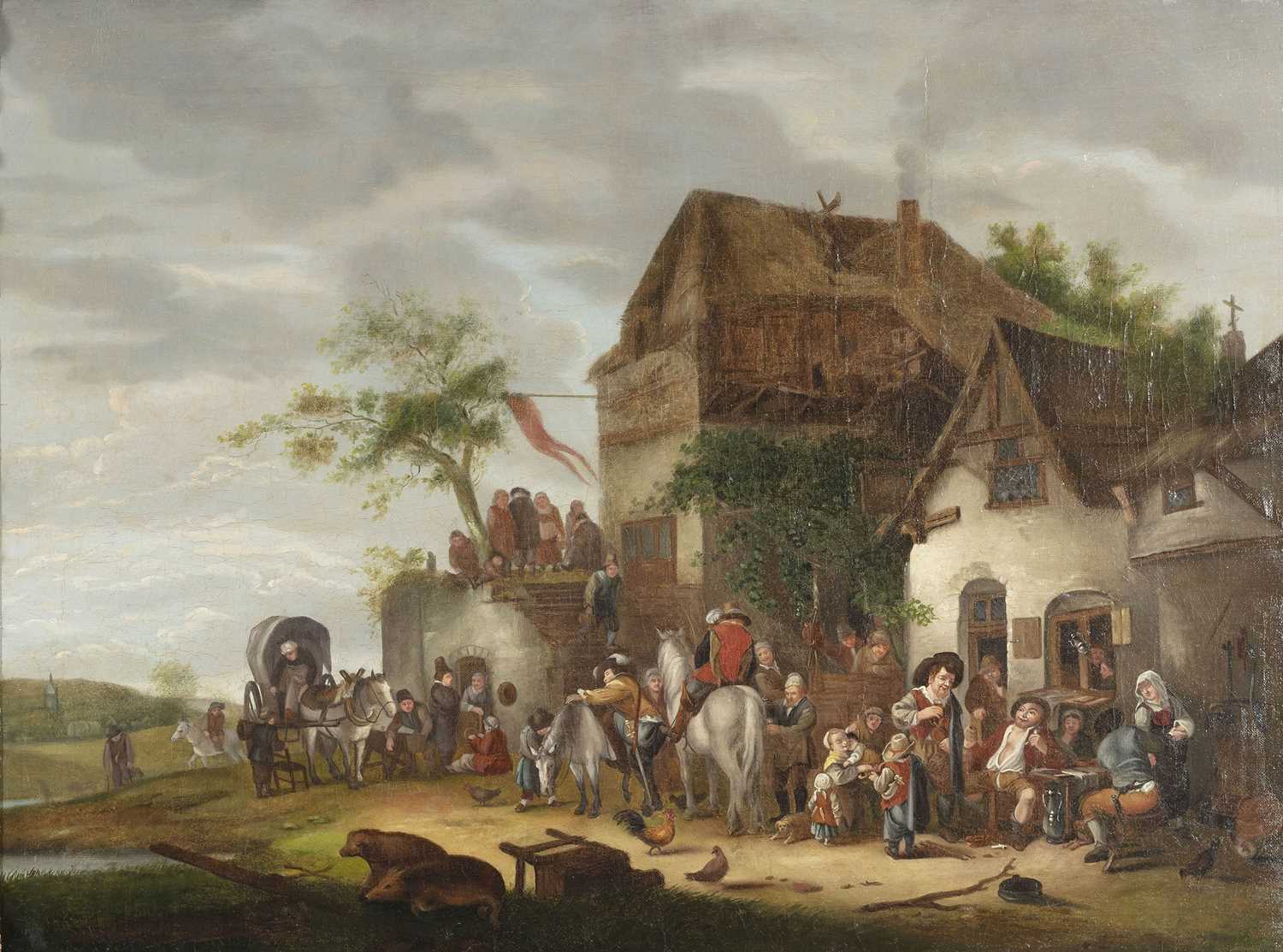 Lot 91 - Style of Adriaen van Ostade (Netherlands 1610-1685)