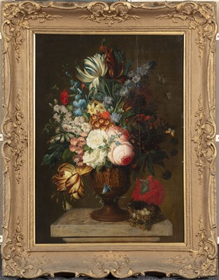 Lot 99 - Follower of Jan van Huysum (Netherlands 1682-1749)