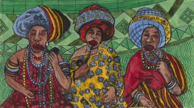 Lot 11 - Judas Mahlangu (South Africa 1951-)