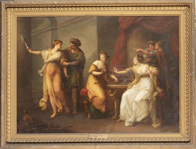 Lot 77 - Attributed to Angelika Kauffmann (Switzerland 1741-1804)