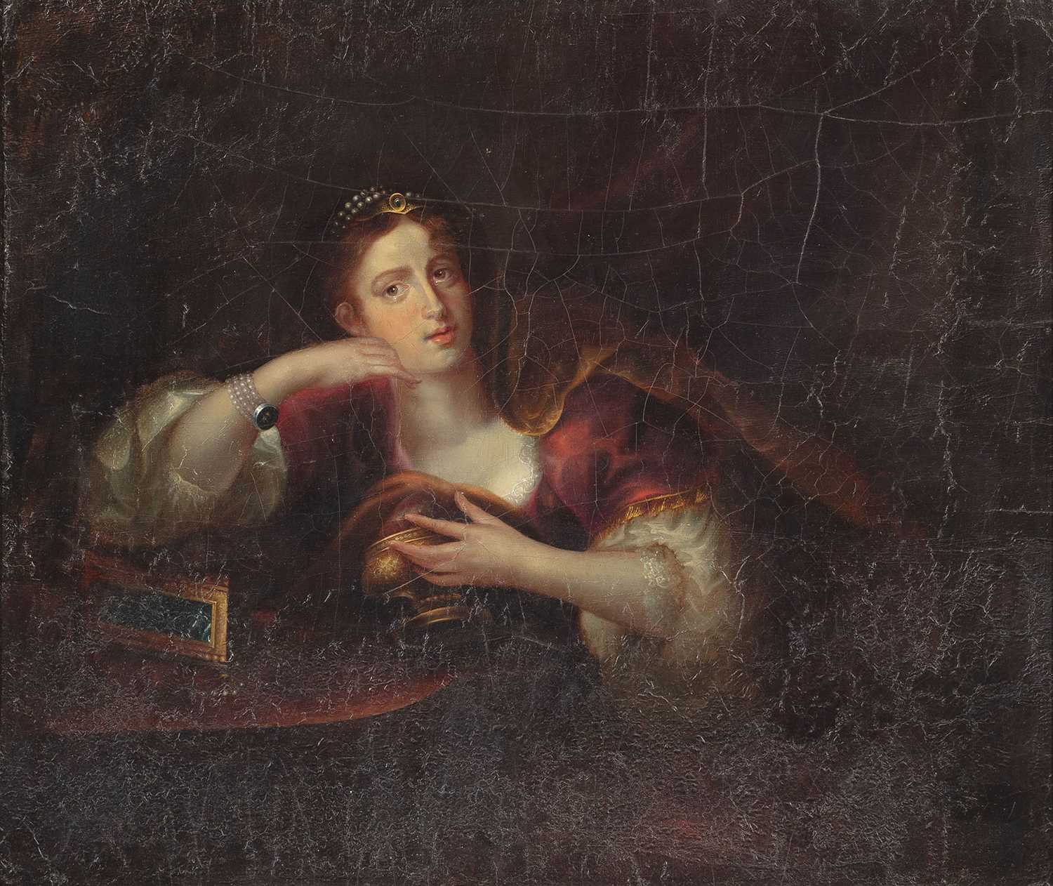 Lot 95 - Attributed to Angelika Kauffmann (Switzerland 1741-1804)