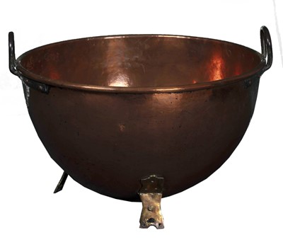 Lot 50 - A Cape Copper Cauldron, 19th Century