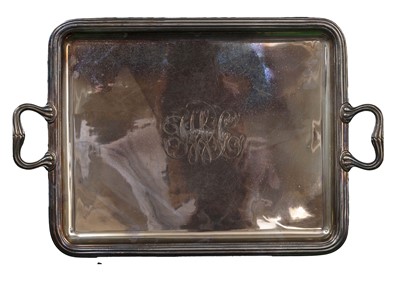 Lot 29 - Victorian Silver Tray