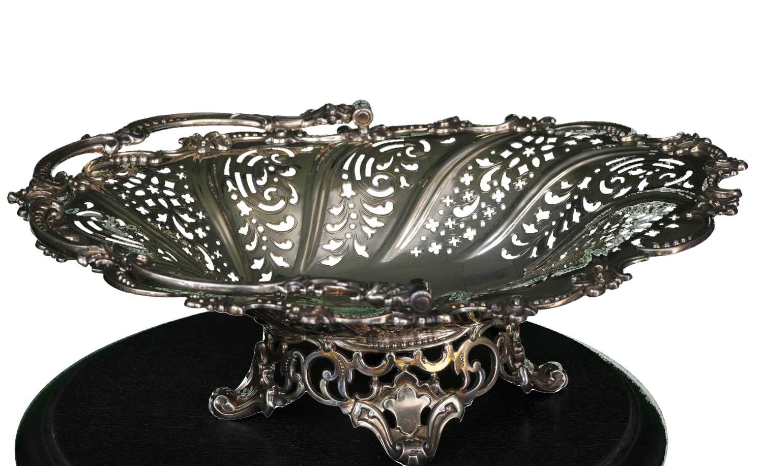 Lot 30 - Victorian Silver Fruit Basket