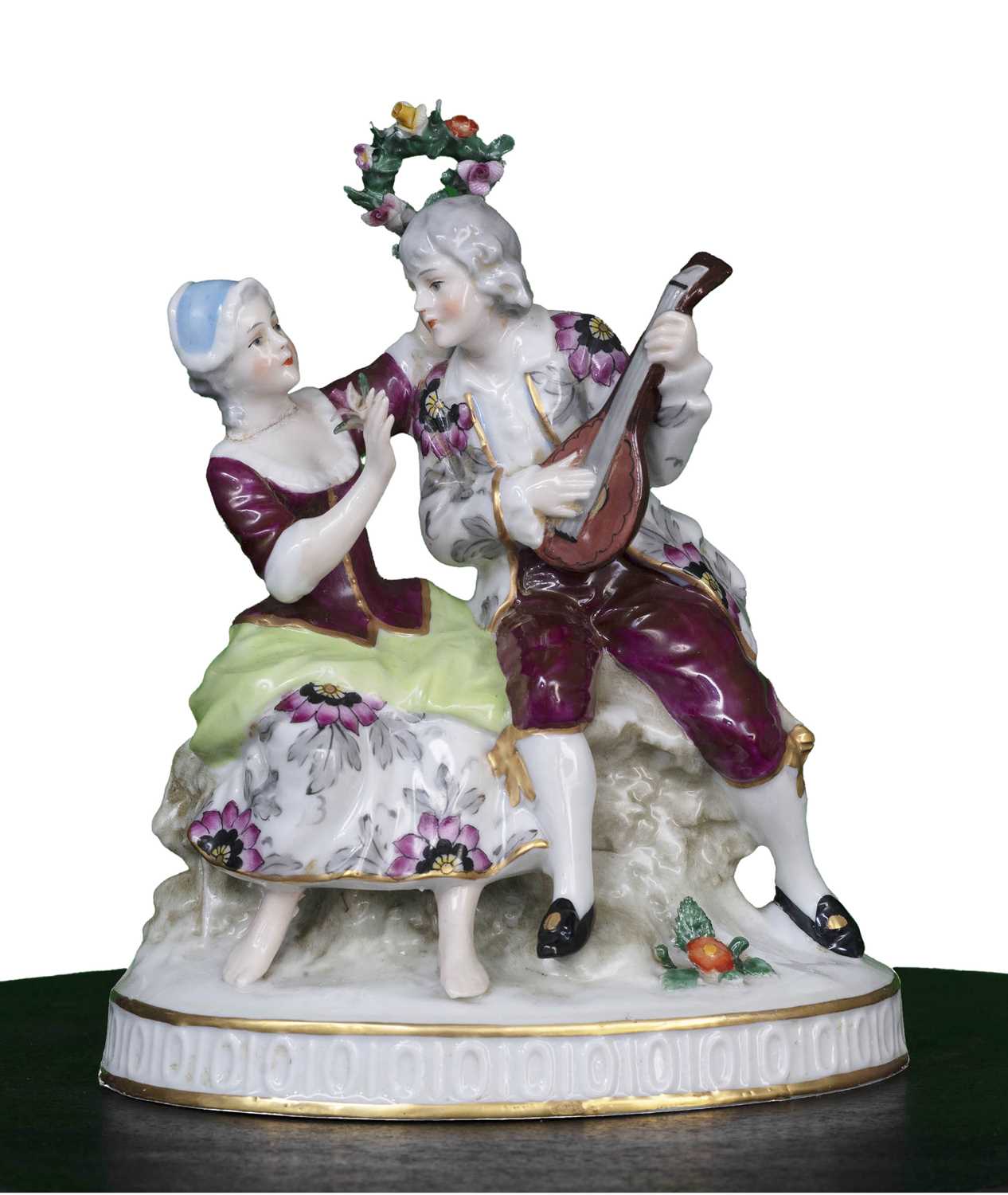 Lot 35 - German Porcelain Figurine, 19th Century