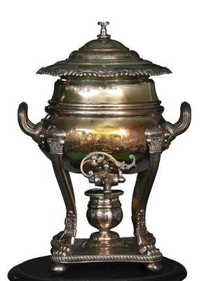 Lot 52 - A Silver-Plated Hot Water Urn